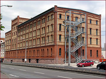 Ansicht Alte Brauerei - Stra&szlig;e
